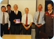 Ivor Keene, Roger Lenton, Joe Atkin, Trevor Sanderson, Tony Churchill, Tony McManus