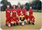 Back Row (Tony Churchil, John Hines,Dave Thompson,Simon Turner,Keith Aucott) Front Row  (?,Alan Smith,Terry Kavanagh,Dudley Van Kerro, Roger Lenton)