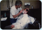 Gabby Hayes Beard Removal (During)