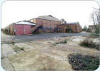 Goods in Bay (Red Doors) Looking toward Main Gate Entrance