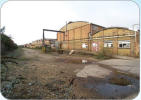 Rear Entrance to the Maintenance Shop